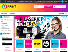 Tablet Screenshot of ezprint.hu